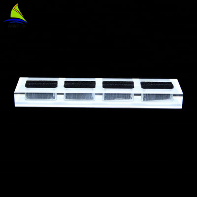 เดสก์ท็อปเครื่องประดับคริลิคแสดง Rack Tray ต่างหูแหวนแสดงสร้อยคอ