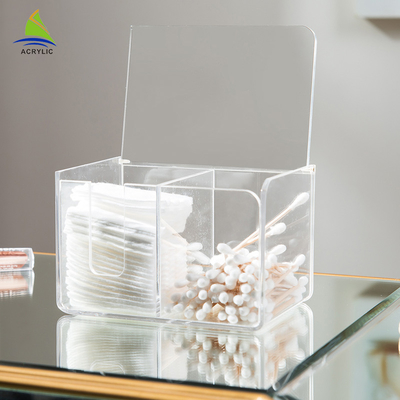 แฟชั่นฝาพับพลาสติก Make Up Organizer คริลิค