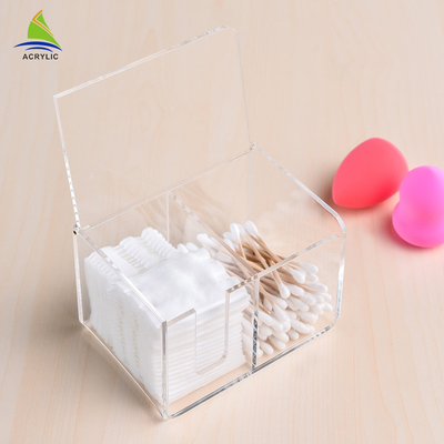 แฟชั่นฝาพับพลาสติก Make Up Organizer คริลิค