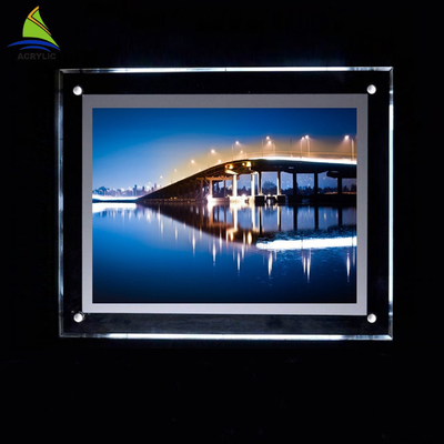 กล่องไฟตกแต่ง Acrylic LED Light Box 4x6 4x5 5x7 กรอบรูปอะคริลิค