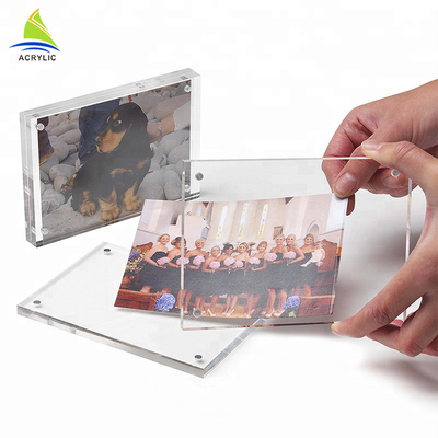 แฟชั่น Flatness กรอบรูปอะคริลิชัดเจนสำหรับผู้จัดจำหน่าย Office
