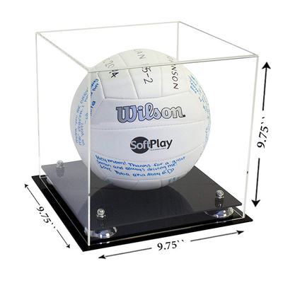 ตู้แสดงสินค้าอะคริลิคตู้คอนเทนเนอร์สำหรับบริการวอลเลย์บอล OEM