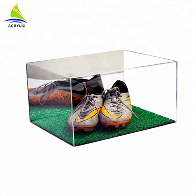 กล่องของขวัญคริลิคโปร่งใสกล่องรองเท้าอะครีลิก Plexiglass พร้อมฝาปิด