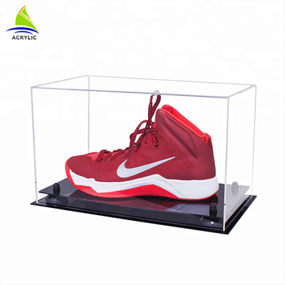 กล่องของขวัญคริลิคโปร่งใสกล่องรองเท้าอะครีลิก Plexiglass พร้อมฝาปิด
