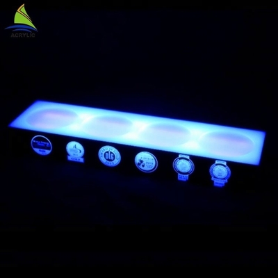 การออกแบบที่ทันสมัยล้างจอแสดงผล Led นำตู้แร็คขวดไวน์อะคริลิ