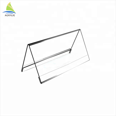 Perspex ป้ายแสดงรูปคริลิคป้ายหนาคริลิคป้ายแสดงยืนเมนู