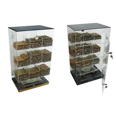 ตู้โชว์อะคริลิคขนาด 6mm ตู้โชว์ซิการ์ Humidor คริลิค