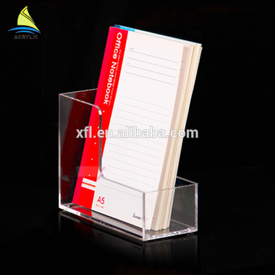 ผู้ถือโบรชัวร์แผ่นอะคริลิคใสแผ่นพับนิตยสารและชั้นวางหนังสือ