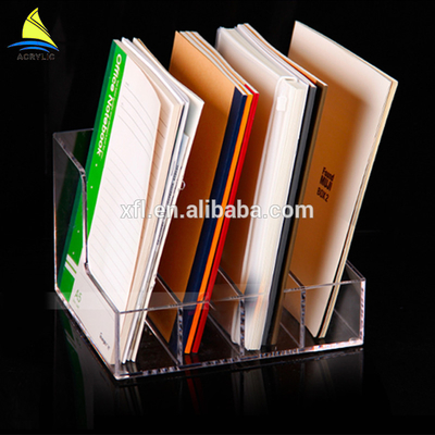 ผู้ถือโบรชัวร์แผ่นอะคริลิคใสแผ่นพับนิตยสารและชั้นวางหนังสือ