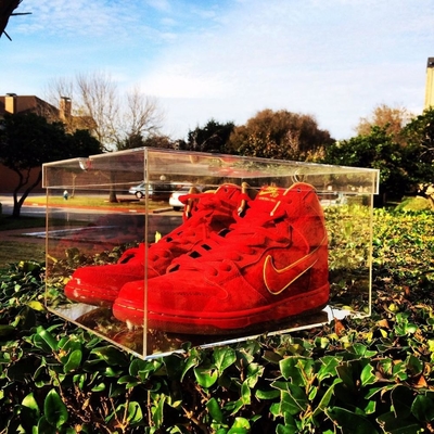 กล่องใส่รองเท้าอะครีลิคขนาดใหญ่ส่งเสริมการขาย / Nike Display Display