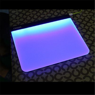 ที่กำหนดเองง่ายและมีสไตล์อะนิเมะอะคริลิเล่นเกม Led แผ่นรองเมาส์ 3d