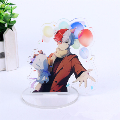 แสดงคริลิคที่กำหนดเองสร้างสรรค์ Standee อะนิเมะภาพพิมพ์โฆษณาตาราง Standee