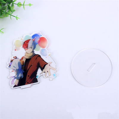 แสดงคริลิคที่กำหนดเองสร้างสรรค์ Standee อะนิเมะภาพพิมพ์โฆษณาตาราง Standee