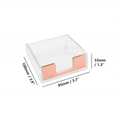 ที่กำหนดเองชัดเจน Lucite 4x6 อะคริลิผู้ถือโบรชัวร์ / ผู้ถือแผ่นกระดาษโน้ต
