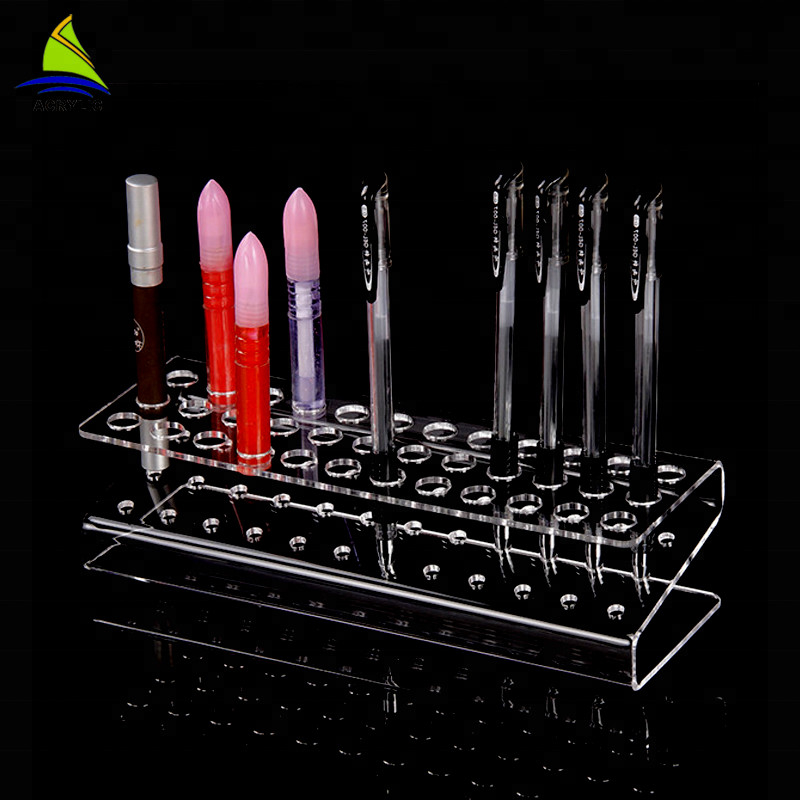 Professional Acrylic Product Display ที่วางเครื่องเขียนอคิลิคที่วางเครื่องเขียน